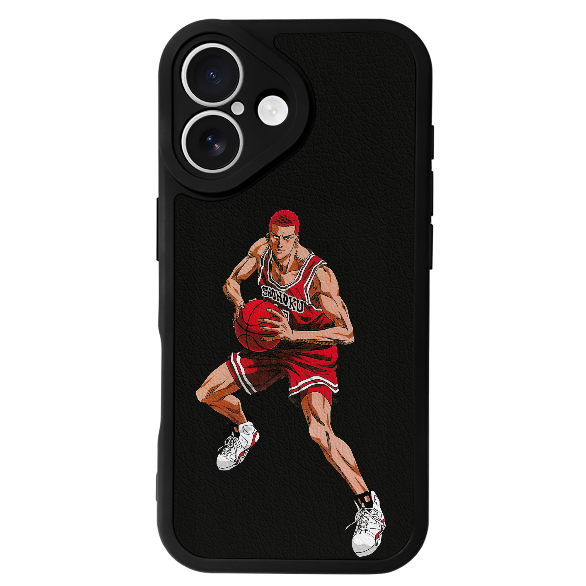 （画像用） SLAM DUNK／スラムダンク 【iPhone 16シリーズ対応】シリコンスマホケース（レザー調） 材質：シリコン